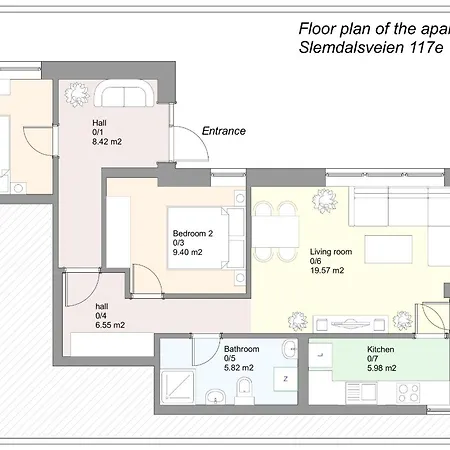 Stylish 2-bedrooms Apartment, Smart Tv, Netflix, Parking - * Oslo